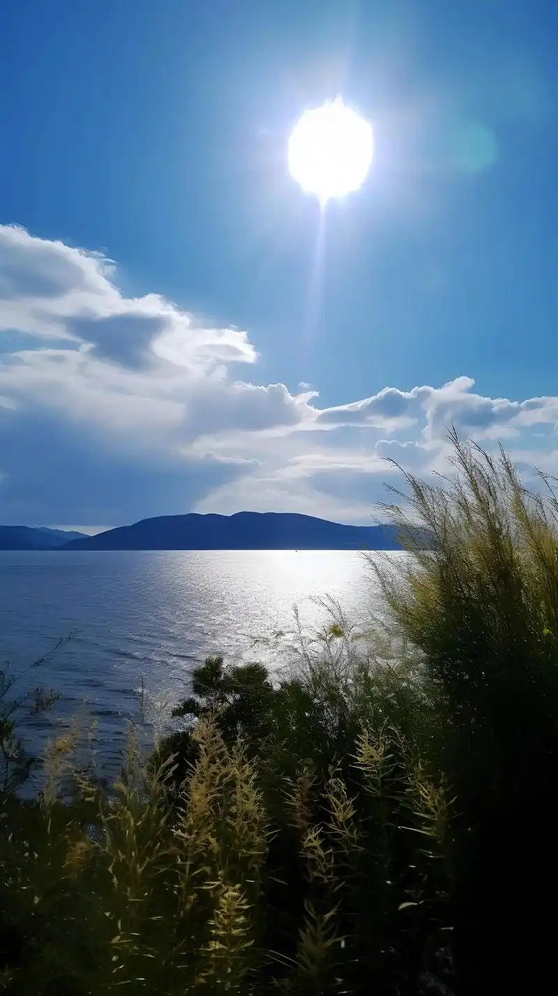 看看蓝天拥抱大海享受阳光过美好生活