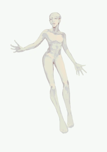 人体练习正比模板