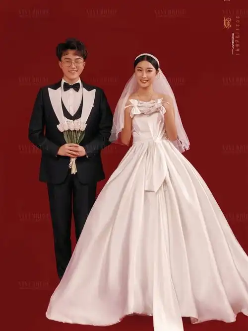 2021必拍室内轻复古婚纱照简约又高级