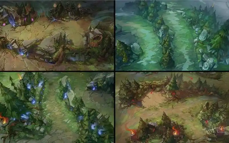 航拍召唤师峡谷以不同的方式带你走近召唤师峡谷