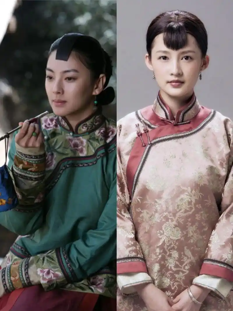同样演白鹿原田小娥李沁和张雨绮版放一起差距就出来
