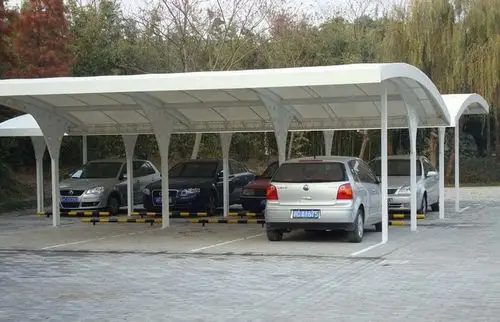供应钢结构车棚,汽车车棚,膜结构汽车雨棚