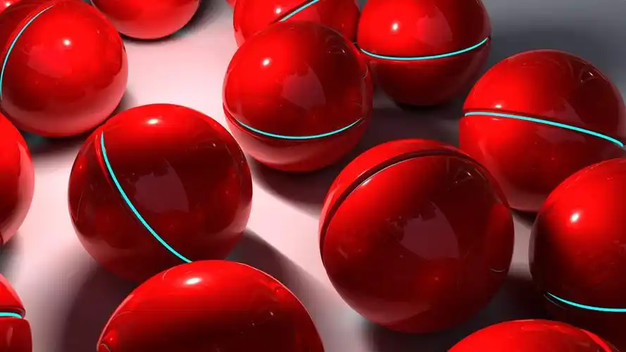 三维球体立体设计桌面壁纸下载