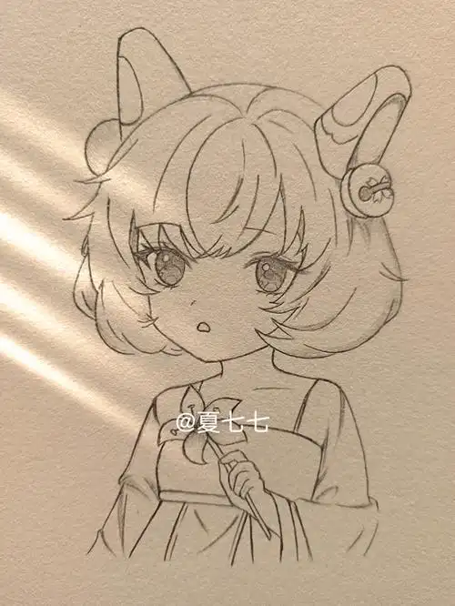 蔡文姬绘画过程