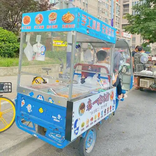 新换的摆摊车牌子怎么样?