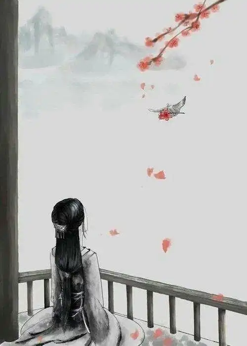 有没有唯美的古风女子背影壁纸或头像