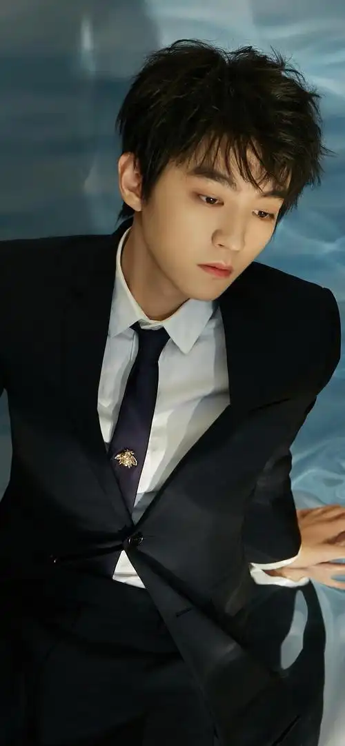 帅哥王俊凯西装手机壁纸