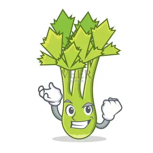 成功的芹菜人物卡通风格插画图片素材