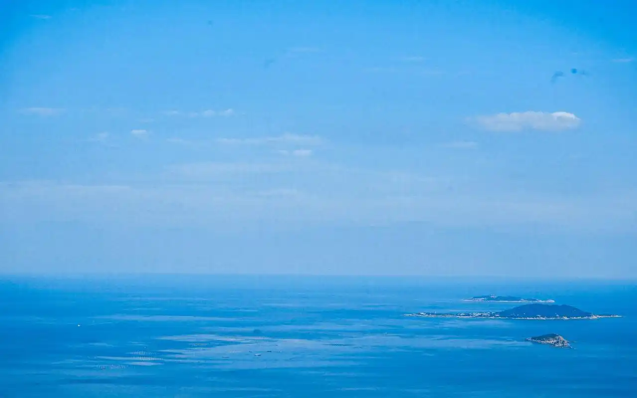 华为平板蔚蓝色大海主题壁纸