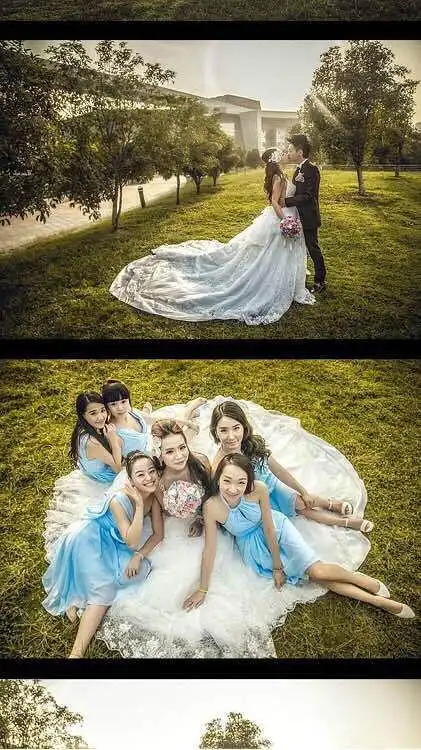 这是……魏巡的结婚照?(图多慎入