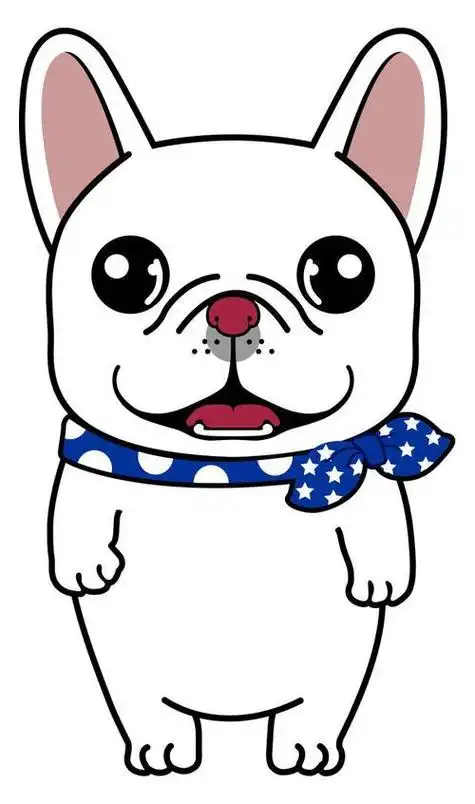 呆萌狗卡通简笔画可爱集 简笔画图片大全-蒲城教育文学网