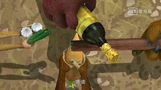 盘点熊出没五大穿帮镜头狗熊岭还有别的人家