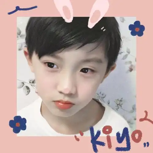 马嘉祺童年旧照#马嘉祺小朋友请问你是等比例放大的吗!