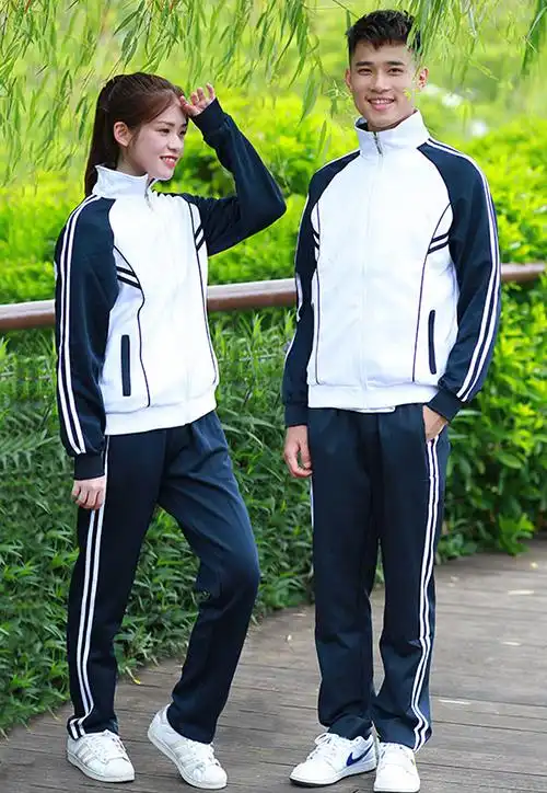 春秋季中学生校服套装