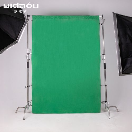 绿色抠像布绿幕摄影影棚纯色抠图扣像直播背景布演播室直播背景布