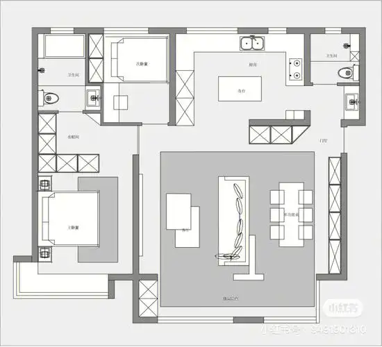 三房改两房的设计是你要的吗户型改造