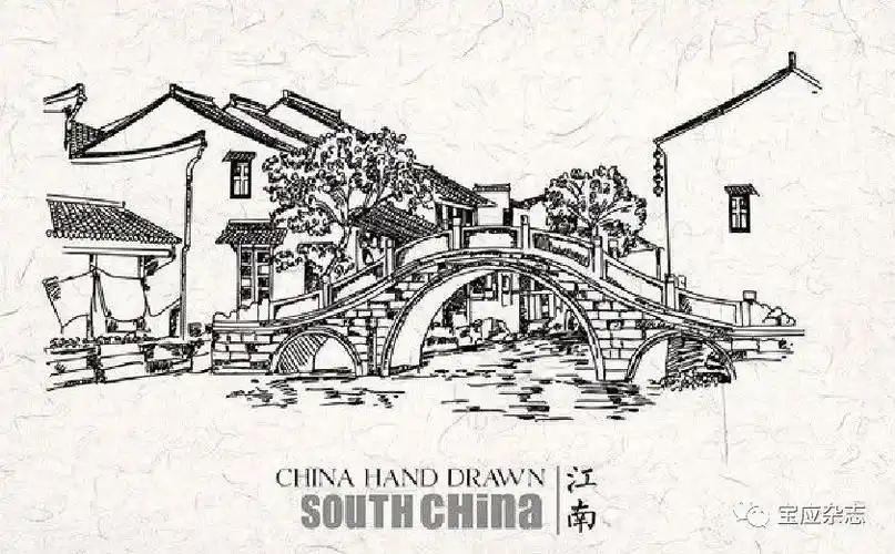 乌镇怎么画简笔画,乌镇怎么画简单一点_大山谷图库