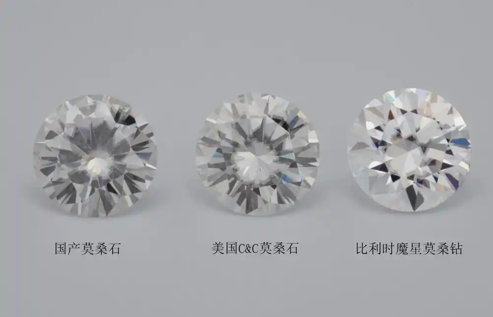 25 4)两者物理特征比较贴近,所以莫桑石也能过钻石笔