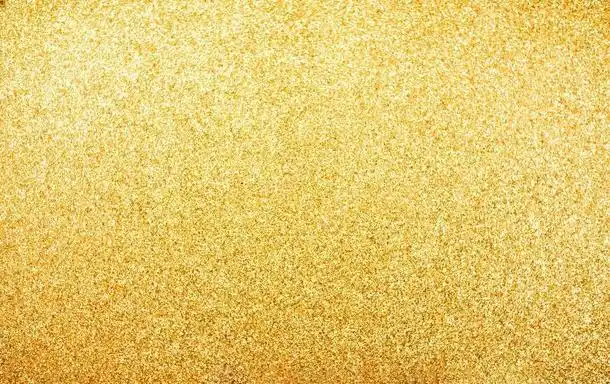 金色纸磨砂纹理