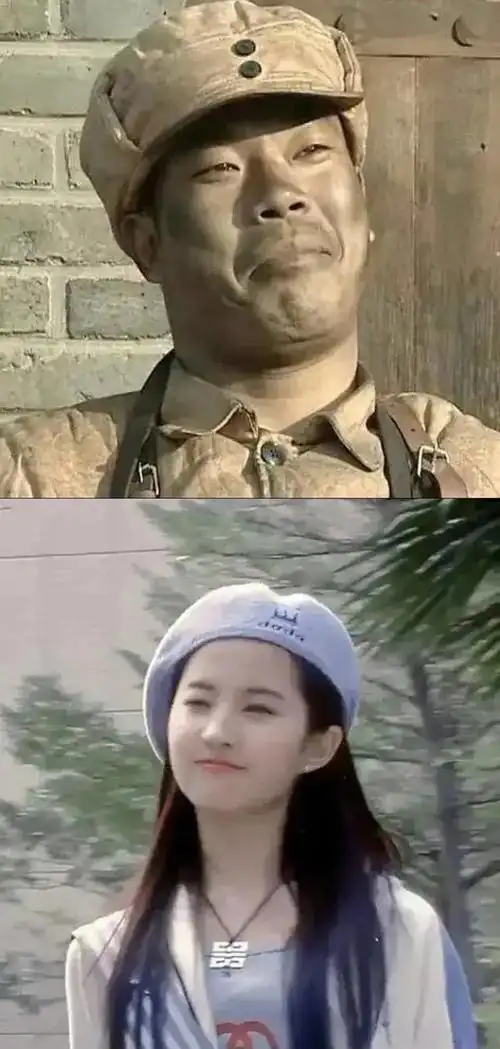 都在说刘亦菲和唐僧徐少华长得好像!终究是《亮剑》王有胜高攀了