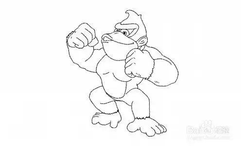 金刚怎么画