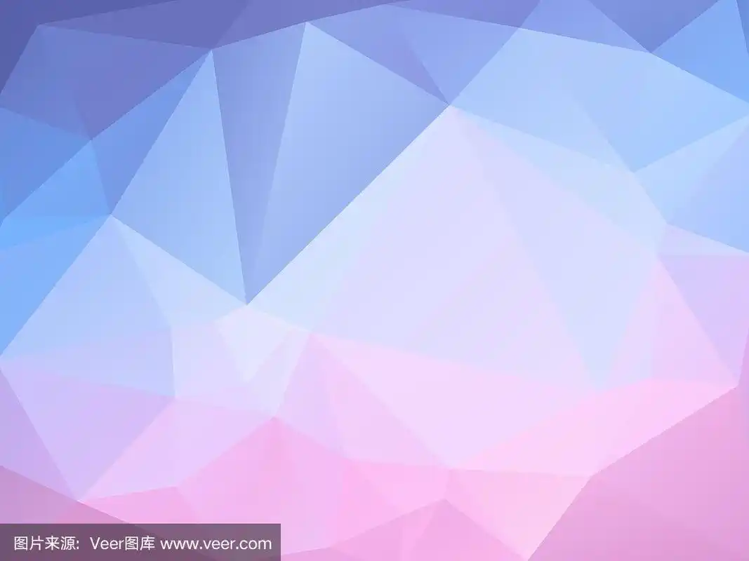 几何粉蓝色背景