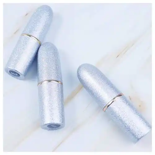 子弹头银色圆管唇膏口红加工厂madihah玛蒂哈彩妆