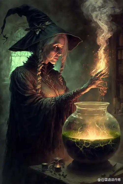 女巫的魔力:探索cg绘画中神秘与奇幻的世界