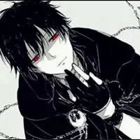 二次元微信头像男生恶魔 动漫黑色恐怖恶魔头像男生【点击鼠标右键