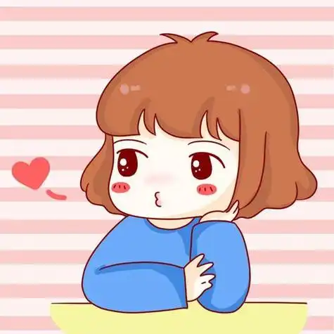 嘟嘴卡通情侣头像女生 卡通头像图片大全 -【爱个性】