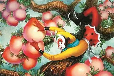 悟空,你不该摘蟠桃园的桃子