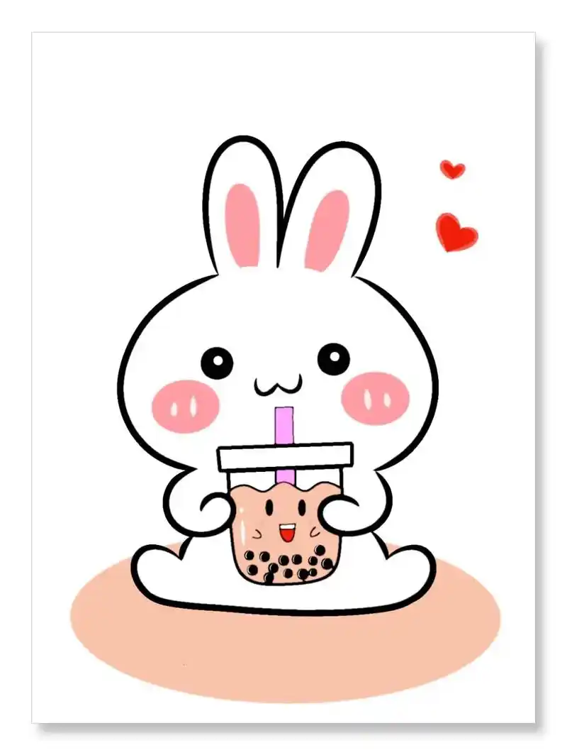 秋天的第一杯奶茶简笔画.#秋天的第一杯奶茶 你喝到秋天的第一 - 抖音