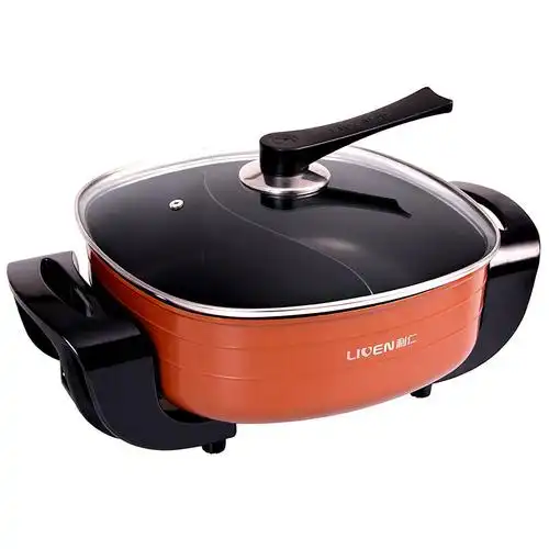 利仁livenhg301by电火锅大容量4l鸳鸯锅电煮锅涮煮炖多功能