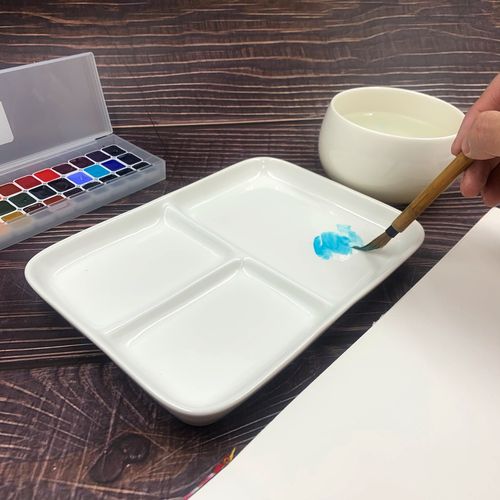 调色盘陶瓷