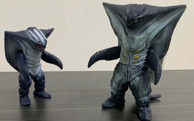 万代软胶分享:变形怪兽加佐特,一个好朋友_哔哩哔哩_bilibili