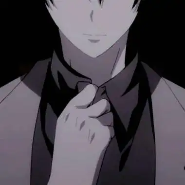 二次元丧系男头高冷卡通动漫头像