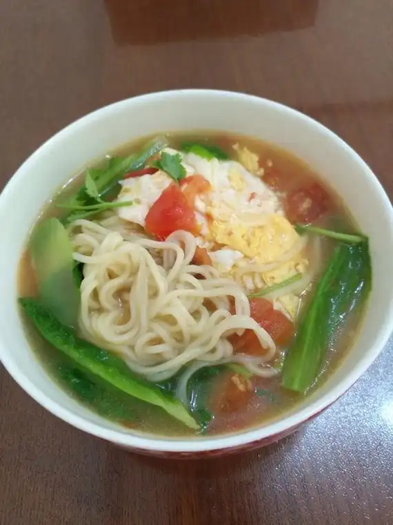 阿春的厨房做的西红柿鸡蛋面