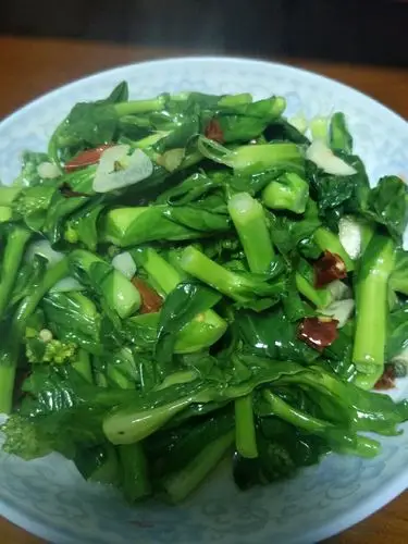 ontheway_luxk做的川式炝炒紫菜苔(适用于多种蔬菜)