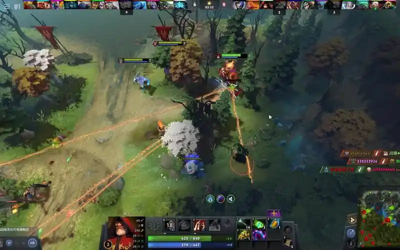 dota2当你在12v12里选出术士①