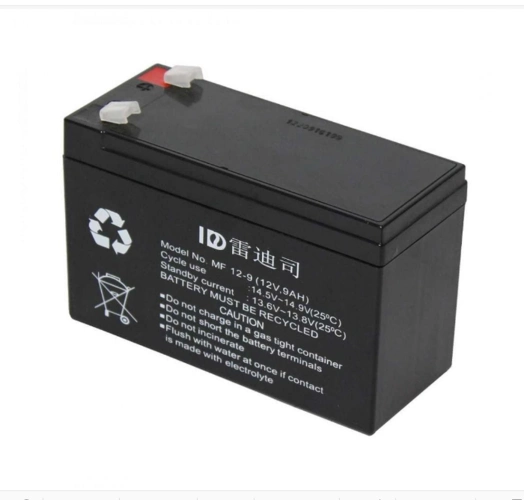 雷迪司蓄电池mf12-7规格  12v7ah铅酸免维护电瓶储能系统应急电源