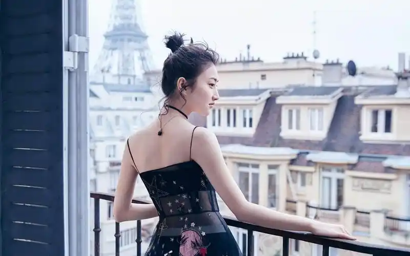 景甜养眼迷人写真图片桌面壁纸