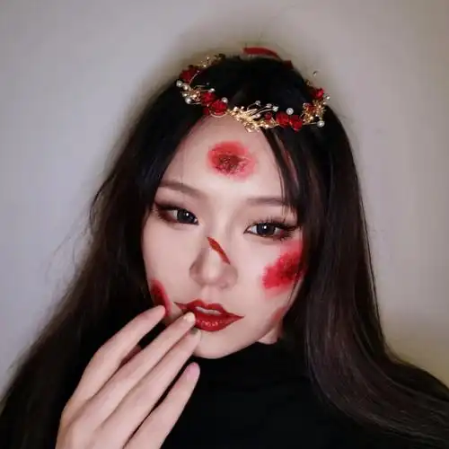 有手就会万圣节妆容僵尸新娘