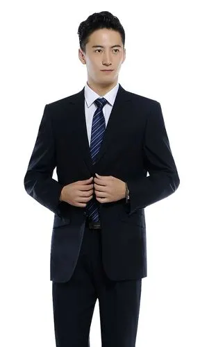 恒源祥彩羊男士商务西服套装秋季修身职业装西装工作服新郎礼服【】-