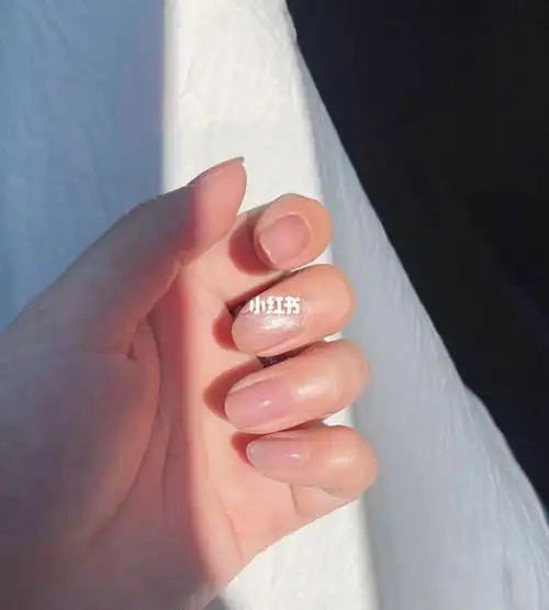 不挑肤色,显手白78#裸色美甲