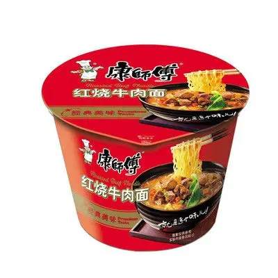 康师傅红烧牛肉面 /桶