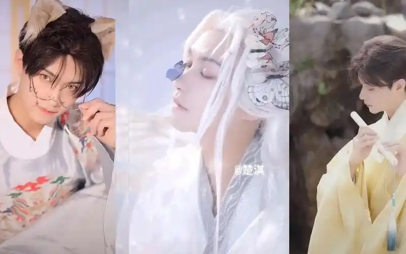 楚淇:被网友要求焊头发的小哥哥抖音合集 国风汉服系列 帅到没朋友