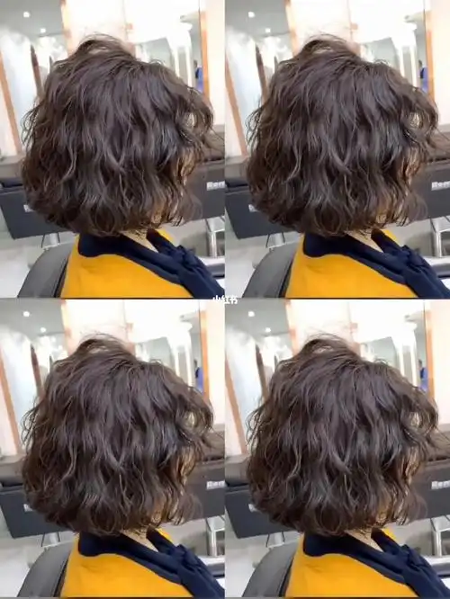 木马卷 慵懒复古卷发 显脸小发型 圆脸方脸菱形脸烫发 中长发短发烫发