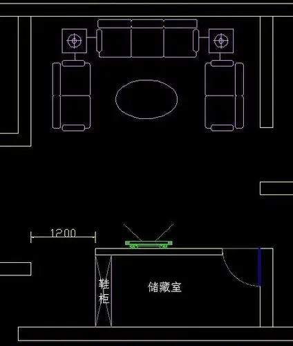 长筒型客厅怎么布局