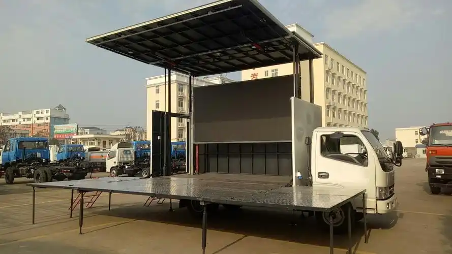 而中型舞台车的销量达到了4500辆,中大型和