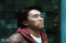 周星驰抽烟耍酷动图表情